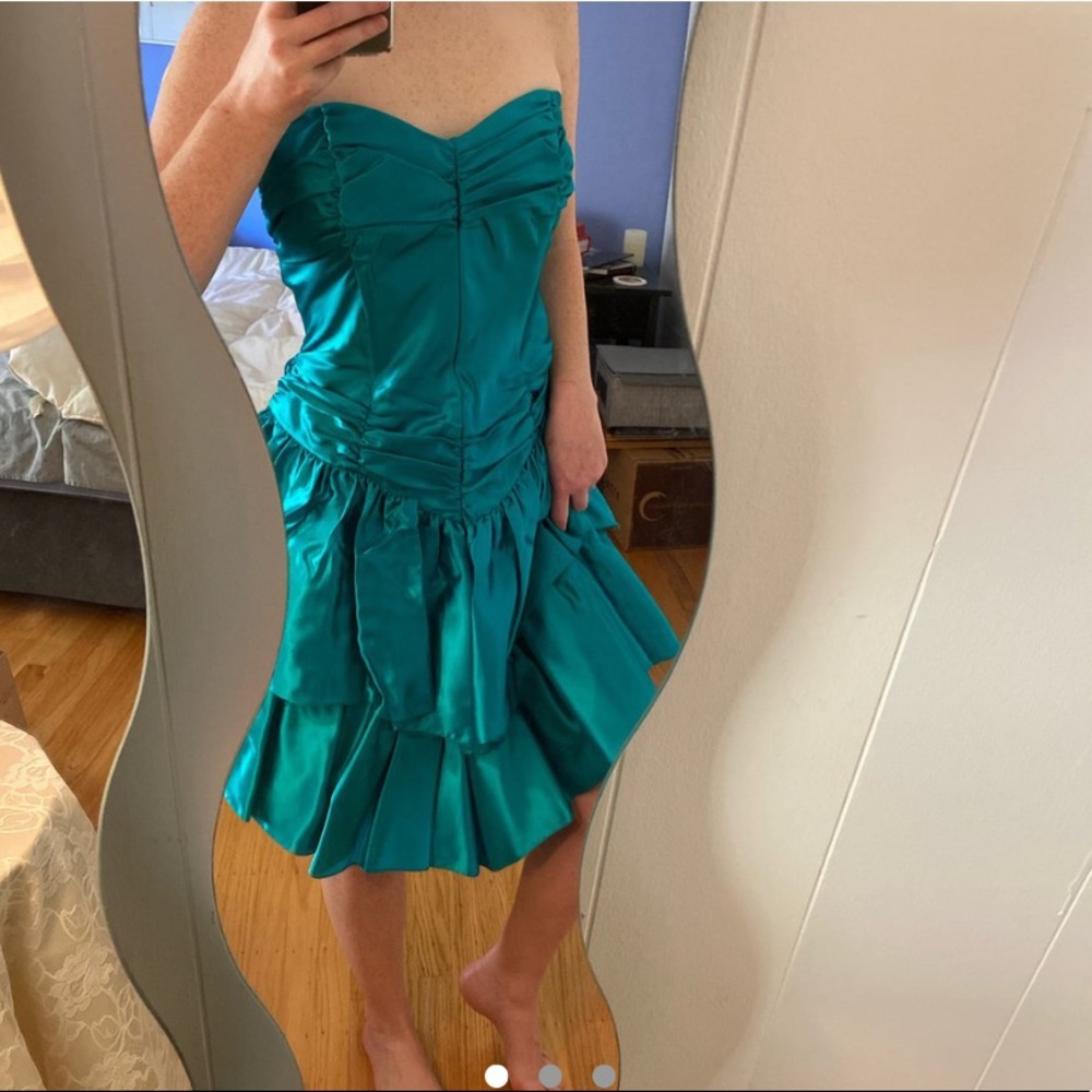 80’s vintage prom dress